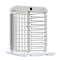 V-Turnstile | dimensions: 2000 x 2000 x 2410 mm, passage width: 850 mm | on concrete plate | electromechanical